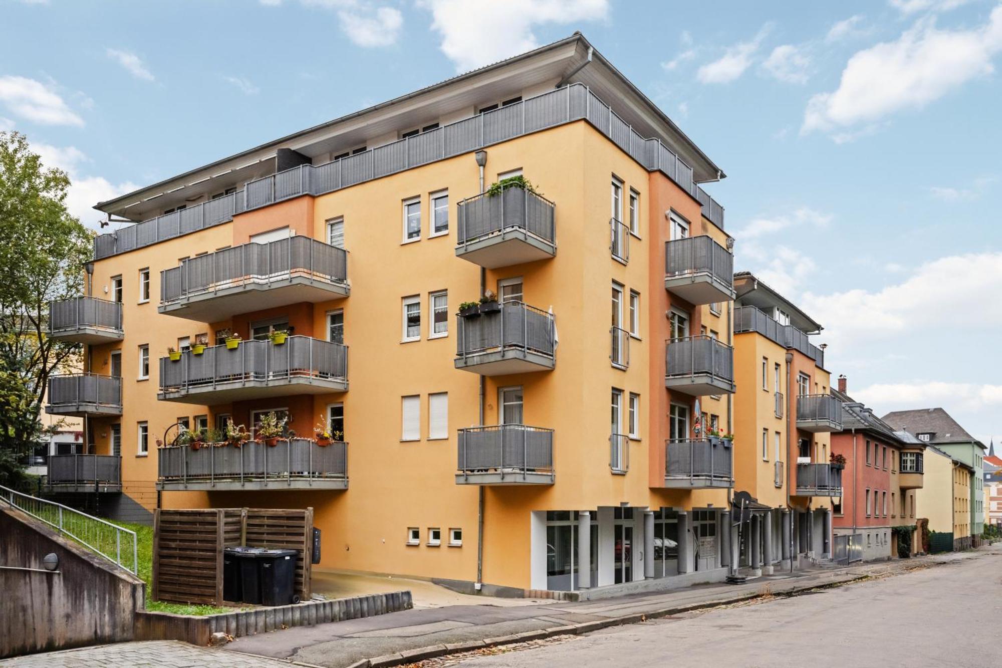 Edler Wohnraum Schwanenteich-Penthouse Mit Garage, Grill, Kaffeevollautomat, Klima, Lift & Terrasse Apartment ซวิคเคา ภายนอก รูปภาพ